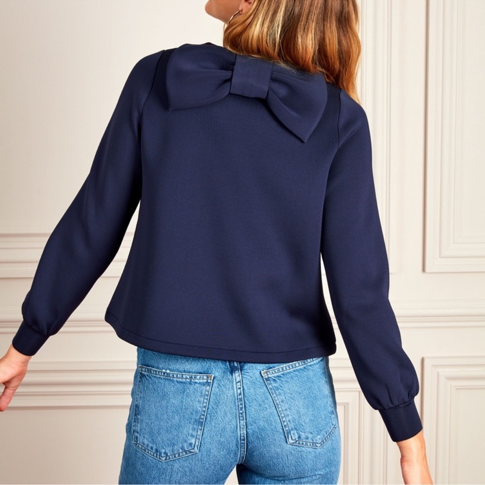 Stella & Dot | Sweatshirt | Crush It Bow Sweatshirt - Picture 3 of 7